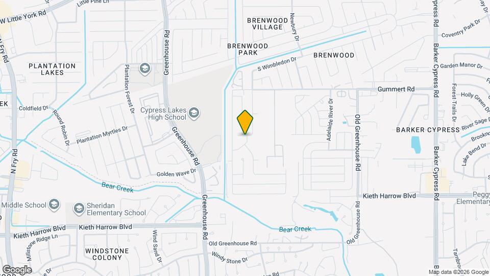 19003 Dove Glen Dr Map and Location Details