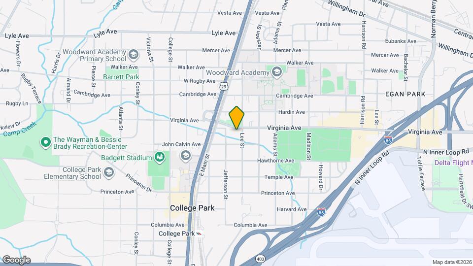 1724 Virginia Ave Mapa y Detalles de la Ubicación