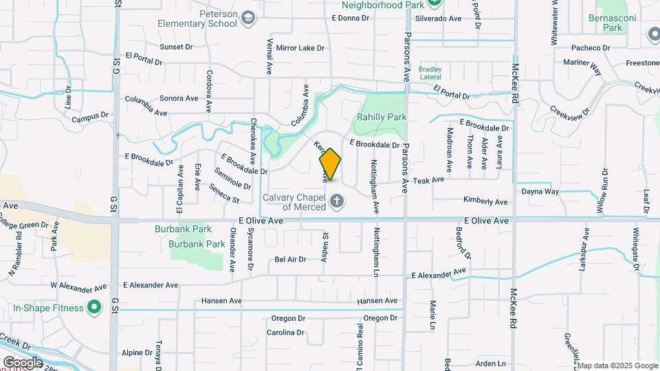 3166 Kernland Ave Map and Location Details