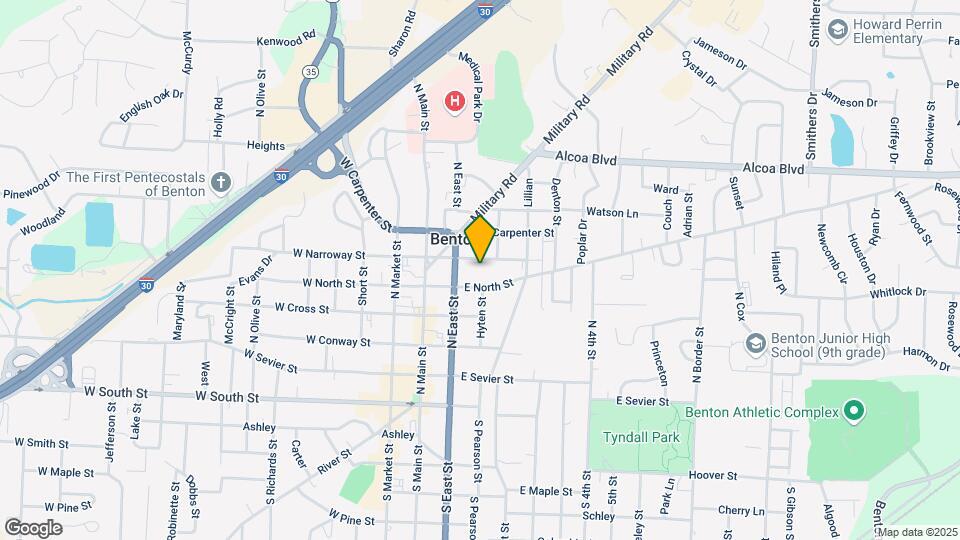 305 E Narroway St Map and Location Details