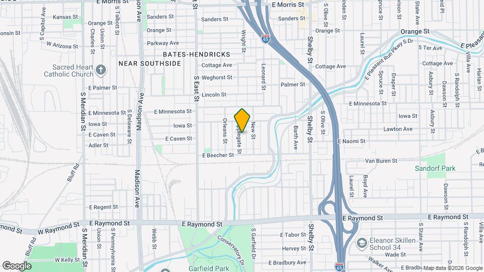 1835 Applegate St Map and Location Details