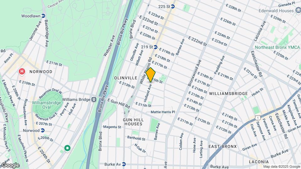 3651 Holland Ave Map and Location Details