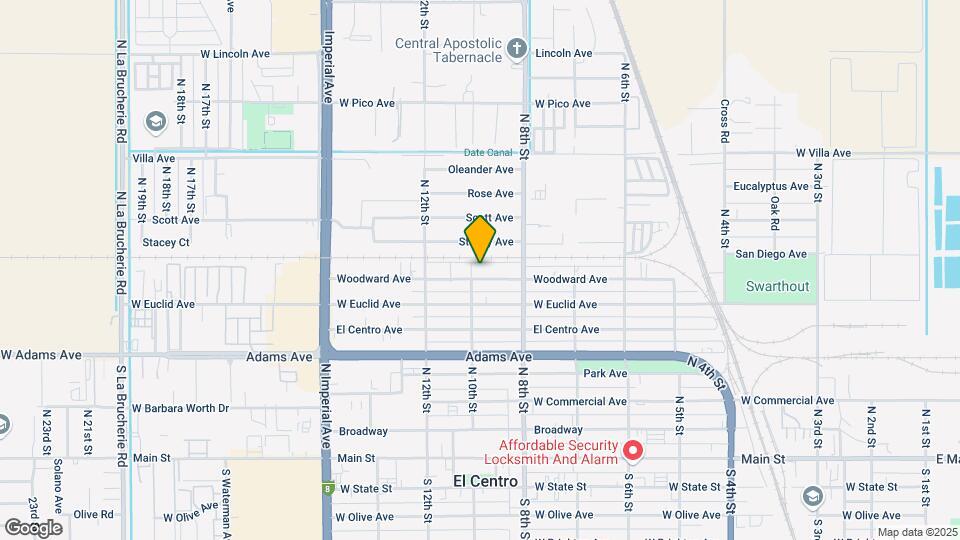888 Woodward Ave-Unit -3 Map and Location Details