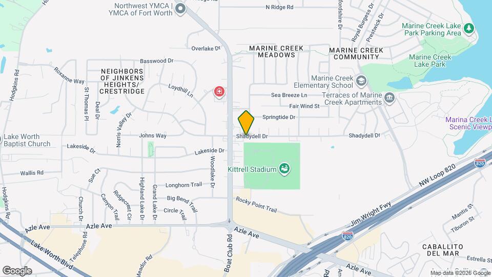 5947 Shadydell Dr Map and Location Details