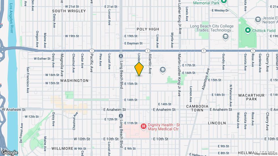1555 Linden Ave Map and Location Details