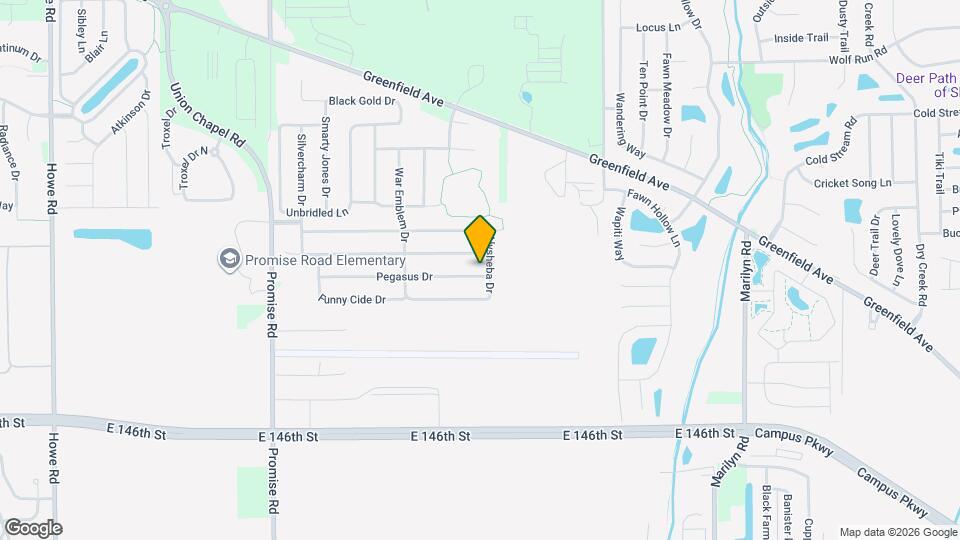 11532 Pegasus Dr Map and Location Details