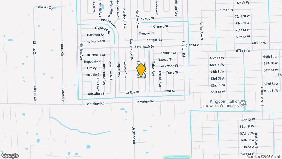 6026 Latimer Ave Map and Location Details