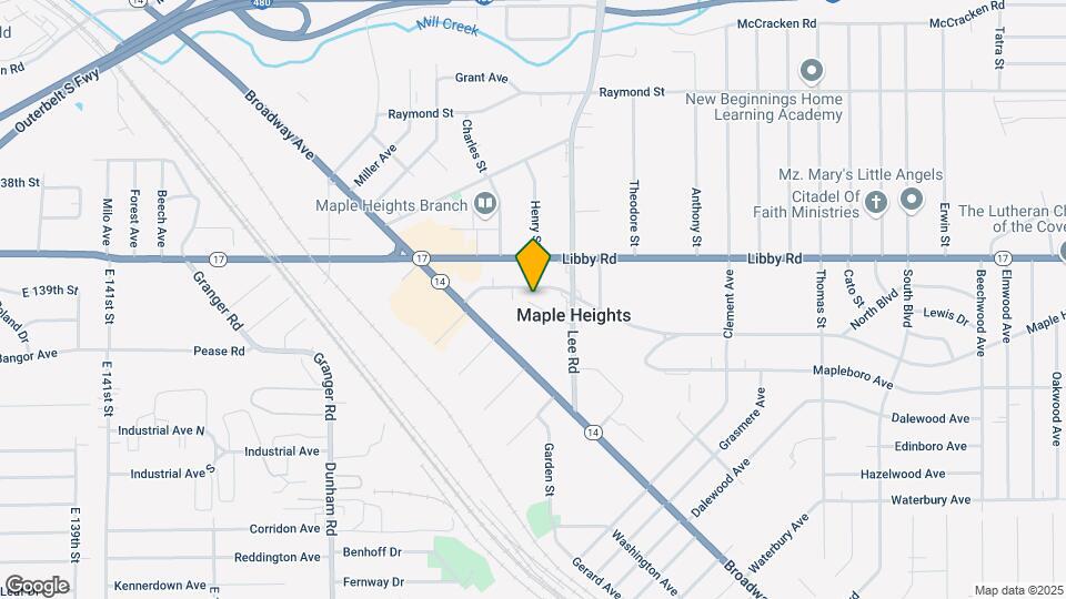 16112 Maple Heights Blvd Map and Location Details