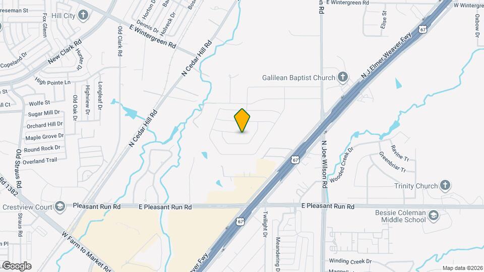 661 Dandelion Dr Map and Location Details