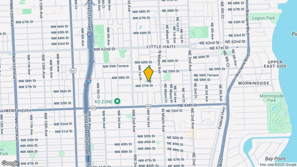 113 NW 57th St-Unit -2 Mapa y Detalles de la Ubicación
