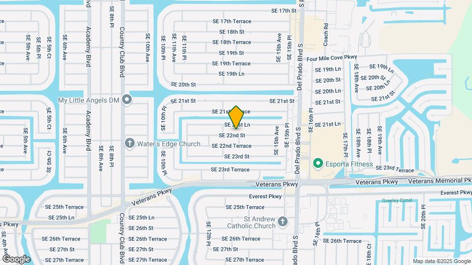 1317 SE 22nd St Map and Location Details