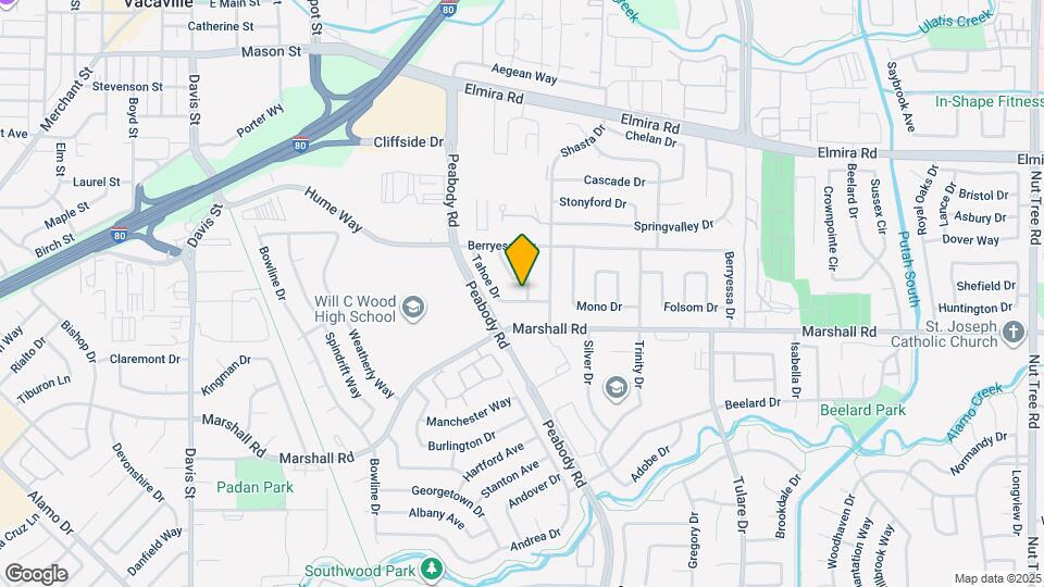 184 Tahoe Dr Map and Location Details