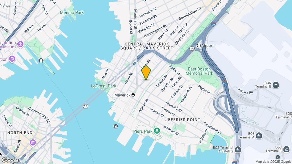 25 Chelsea St, Unit 2 Map and Location Details