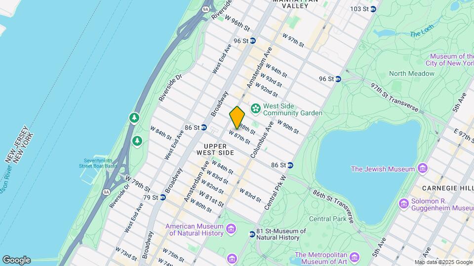 167 W 87th St Map and Location Details