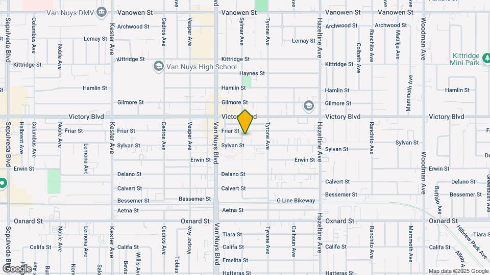 6310 Sylmar Ave Mapa y Detalles de la Ubicación