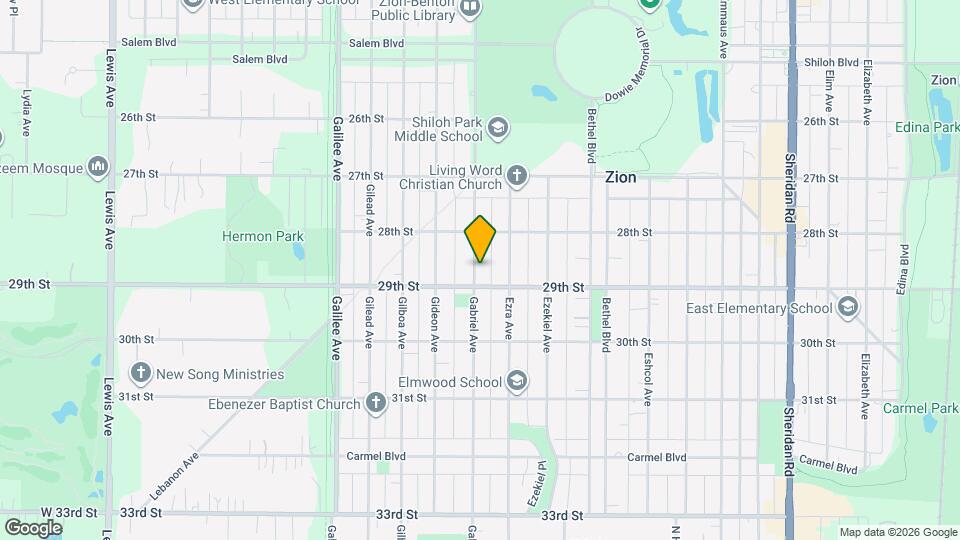 2817 Gabriel Ave Map and Location Details