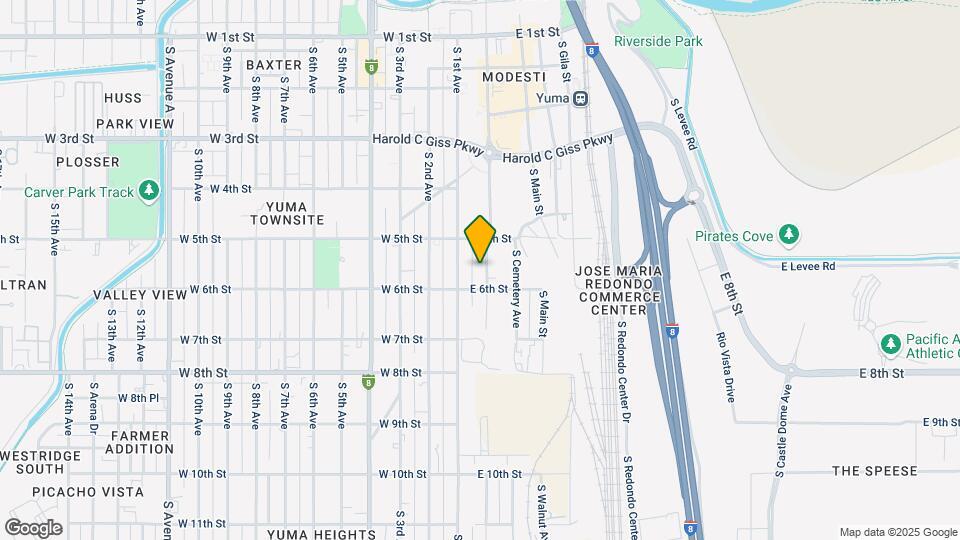 560-580 S Madison Ave Map and Location Details