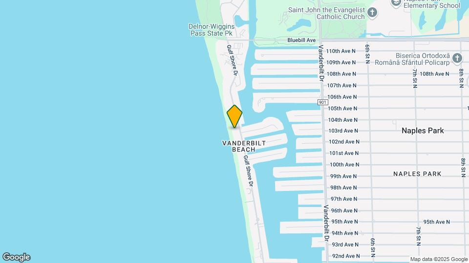 10341 Gulf Shore Dr Map and Location Details