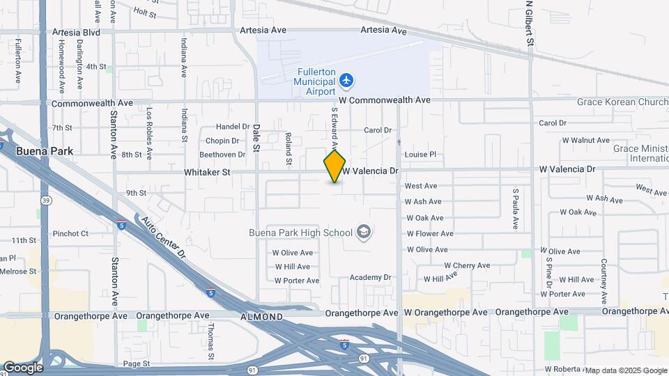 4041 Franklin Ave, Unit #4 Map and Location Details