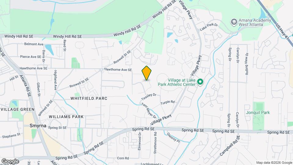 2596 Bates St SE Map and Location Details