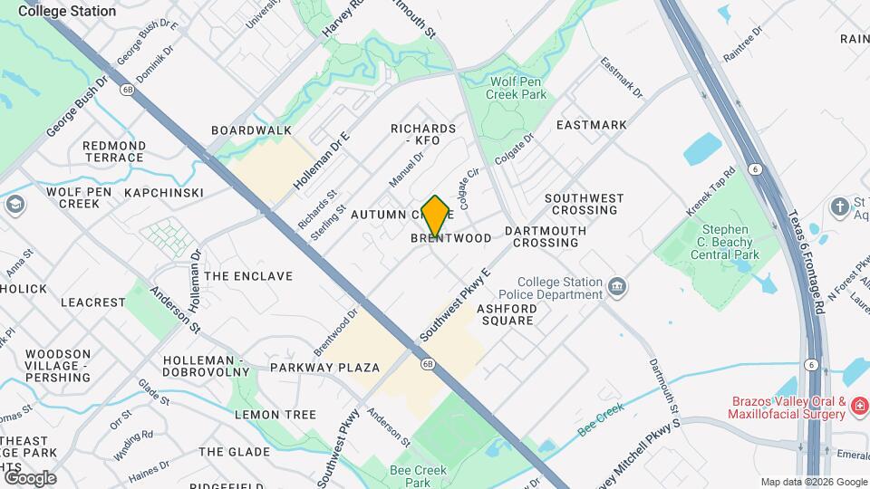 2401 Cornell Dr Map and Location Details