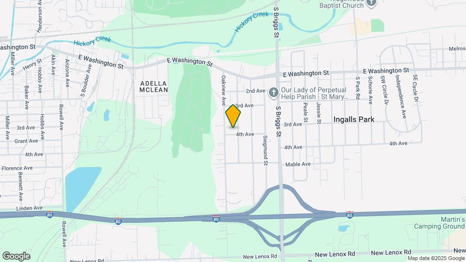 329 White Ave Map and Location Details