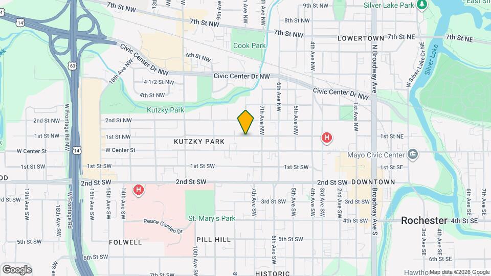 730 1st St NW, Unit Main Map and Location Details