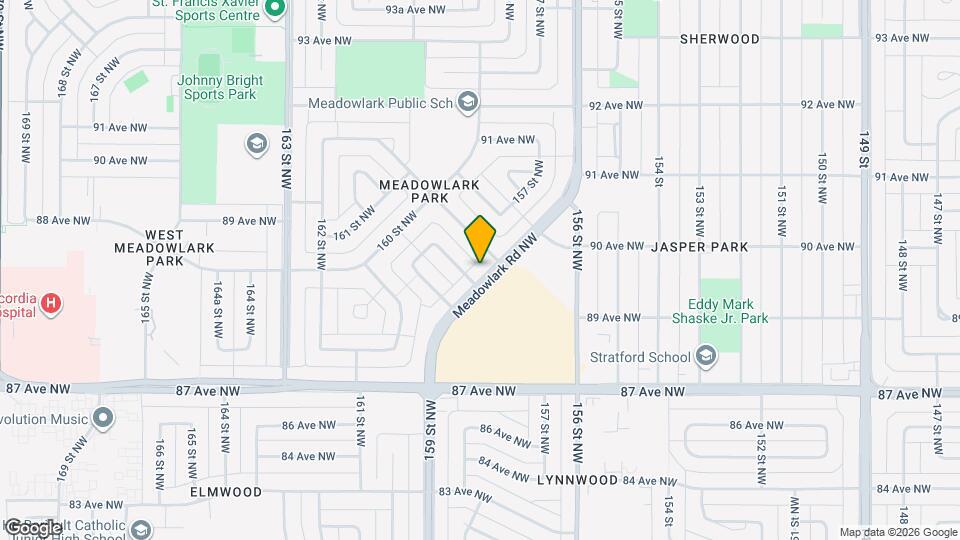 8820 Meadowlark Rd NW Map and Location Details