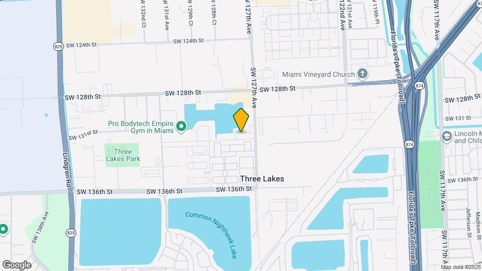 12764 SW 131st Terrace Map and Location Details