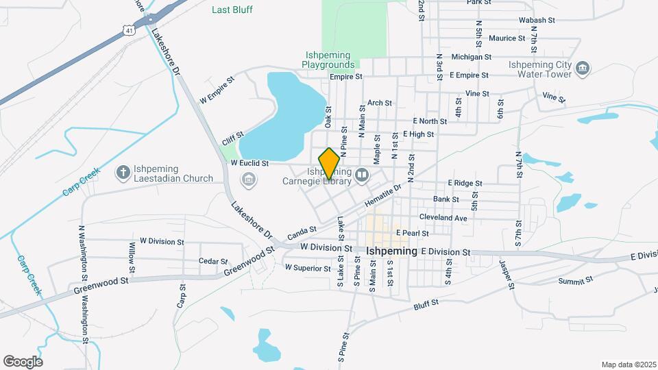 223 W Ridge St, Unit #4B Map and Location Details
