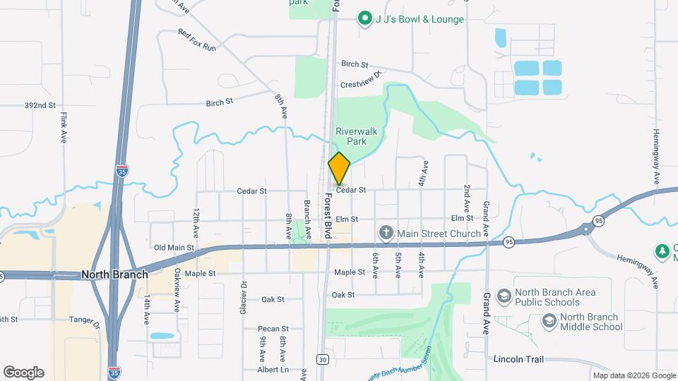 6359 Cedar St Map and Location Details