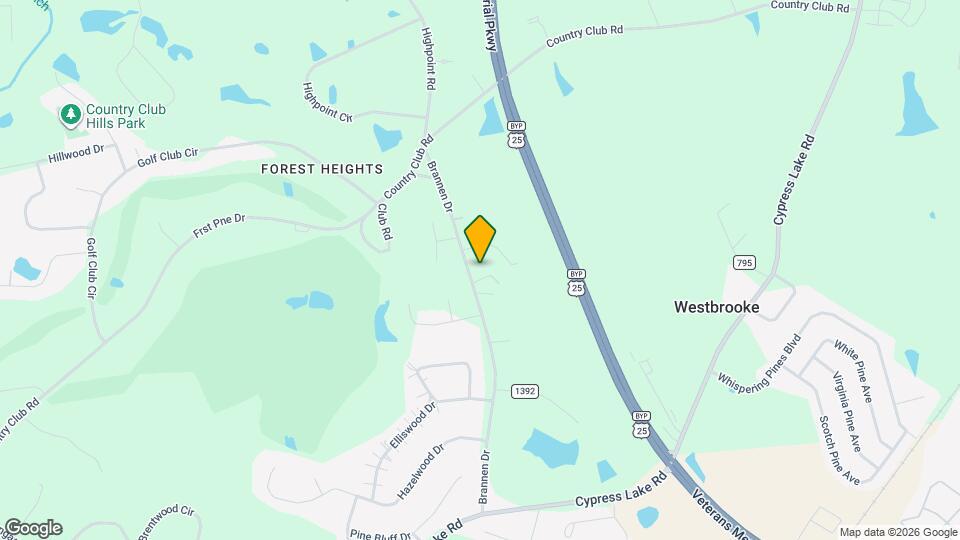 214 Westbrooke Dr Map and Location Details