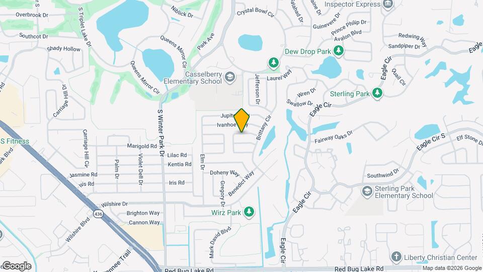 617 E Helm Way Map and Location Details