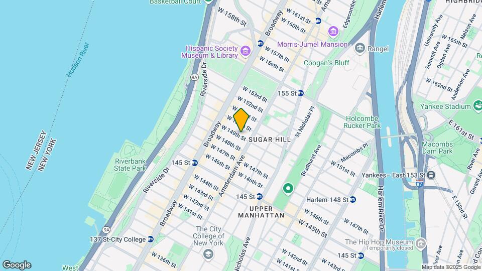 513 W 149th St Map and Location Details