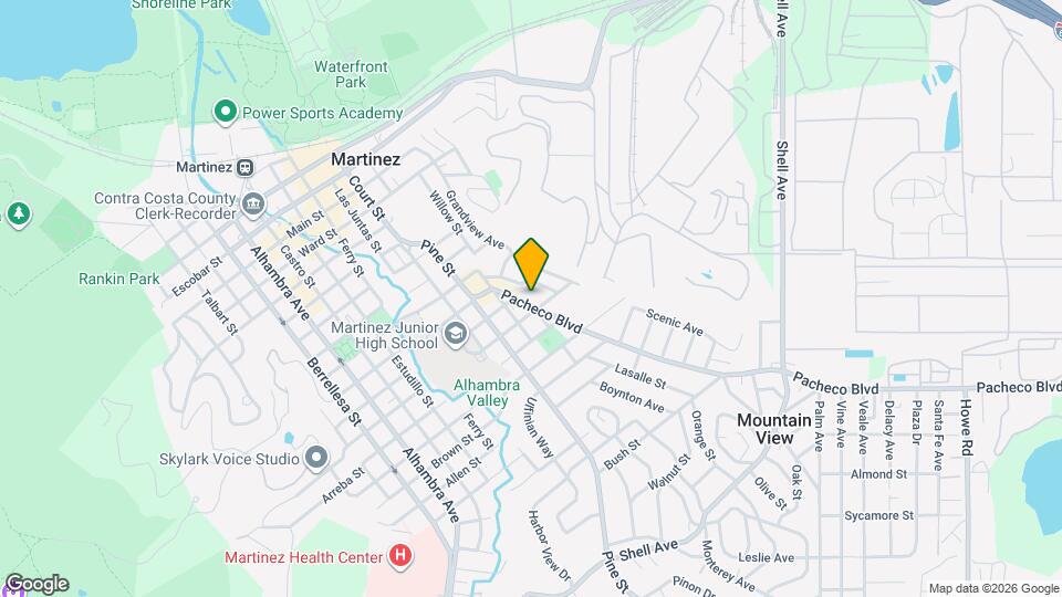 1525 Pacheco Blvd Map and Location Details
