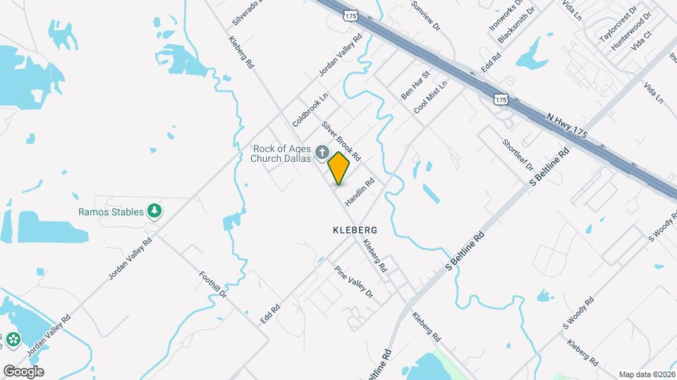12905 Kleberg Rd Map and Location Details
