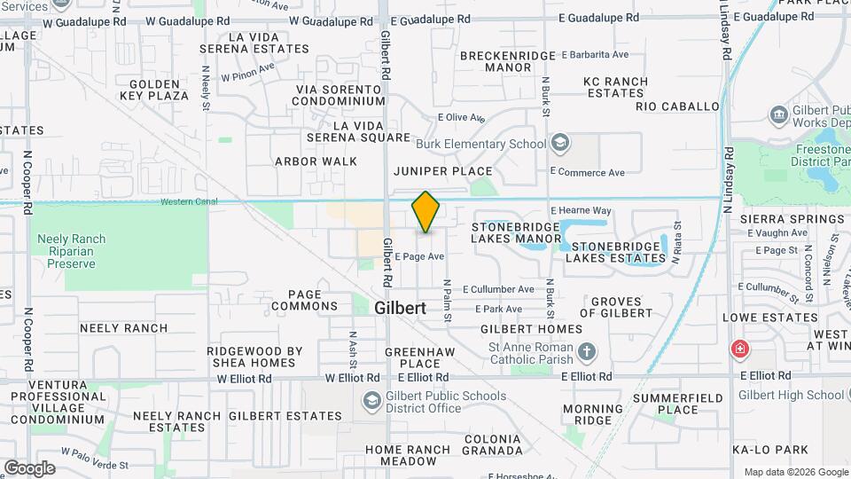 317 N Elm St Map and Location Details