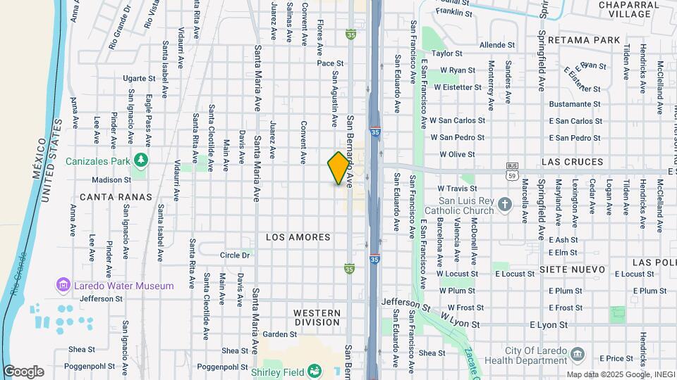 3315 San Agustin Ave Map and Location Details