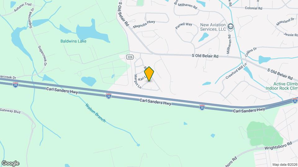 5508 Meghan Ln Map and Location Details