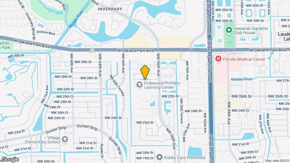 5738 NW 27th Ct Map and Location Details