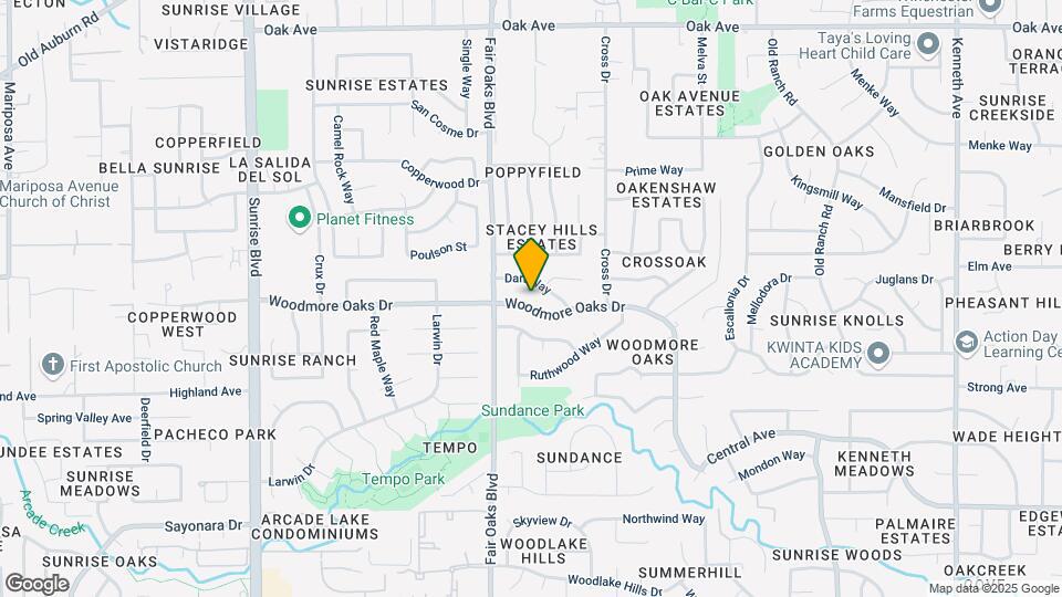 7024 Woodmore Oaks Dr Map and Location Details
