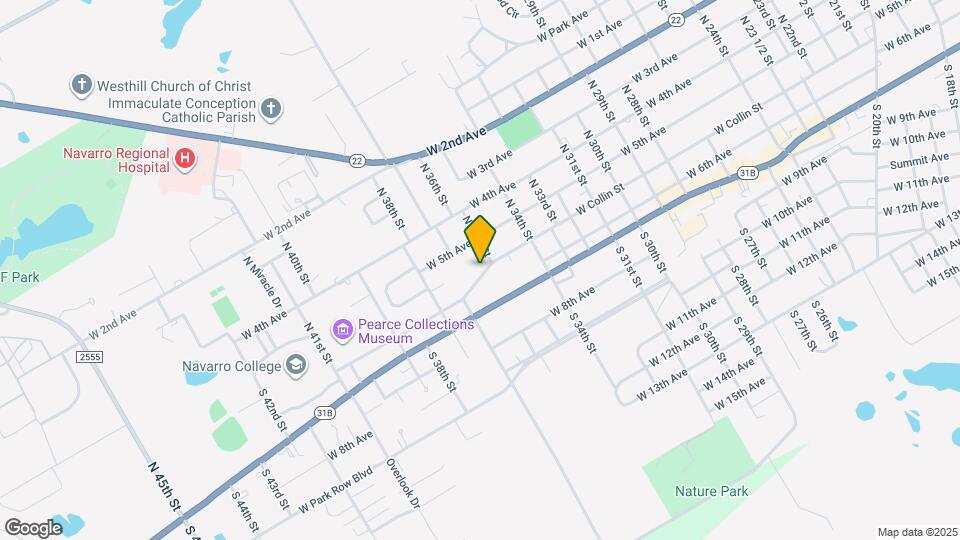 2708 W Collin St Map and Location Details