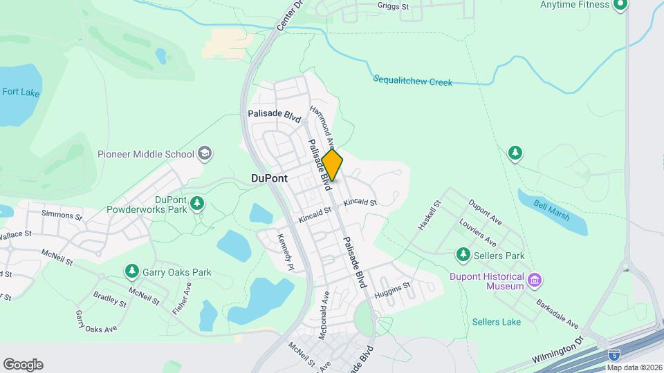 1984 Palisade Blvd Map and Location Details