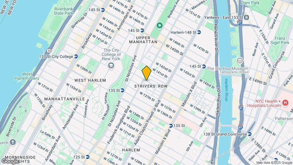264 W 139th St Mapa y Detalles de la Ubicación