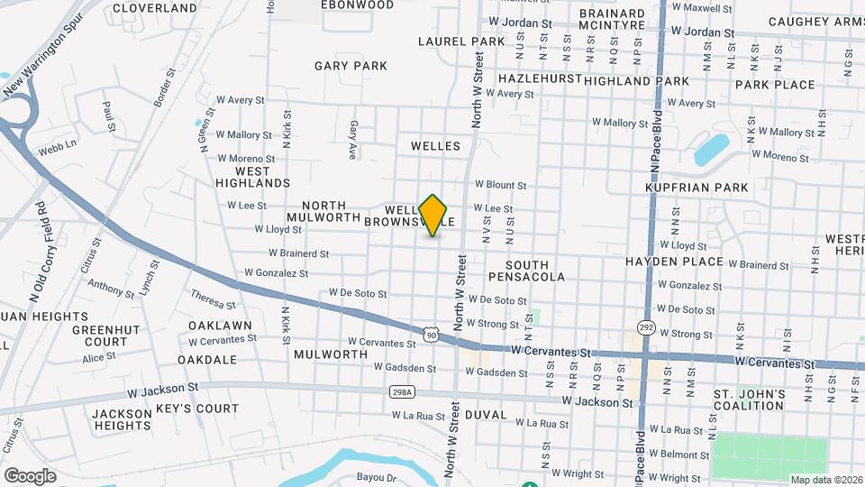 3002 W Brainerd St Map and Location Details