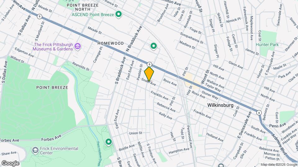 303 S Trenton Ave, Unit 3 Mapa y Detalles de la Ubicación