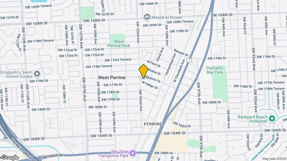 10131 W Indigo St Map and Location Details