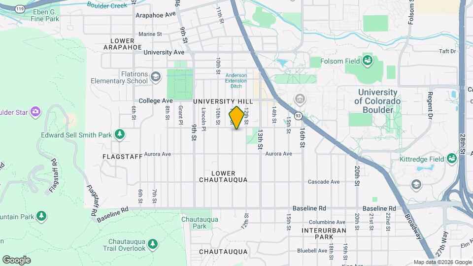 980 11th St Map and Location Details