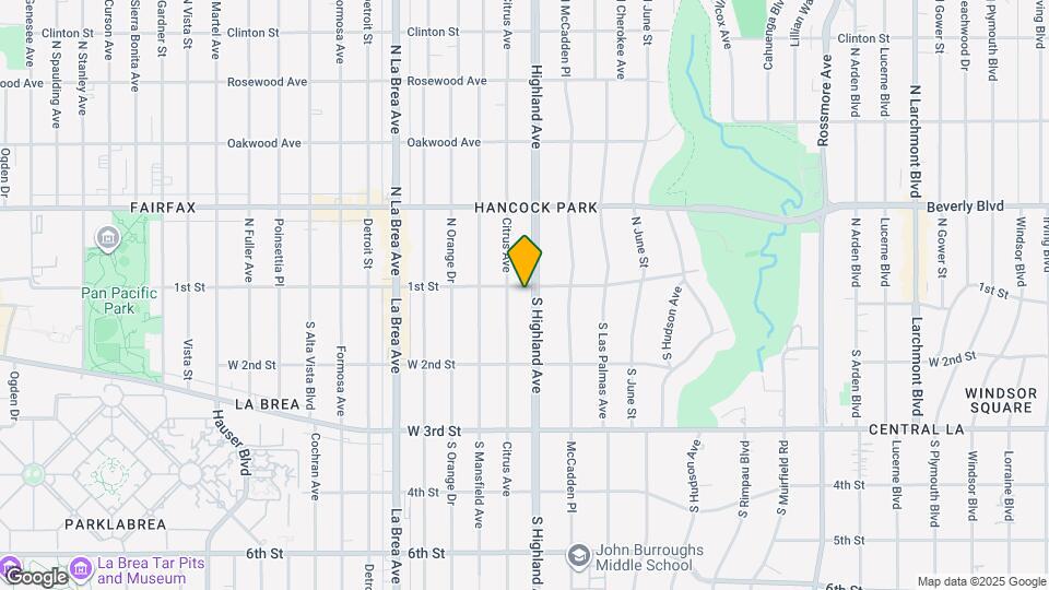 1959 1st St Map and Location Details