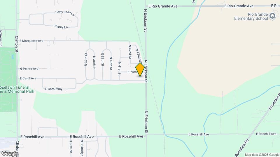 4246 E 73rd 1/2 Ave Map and Location Details